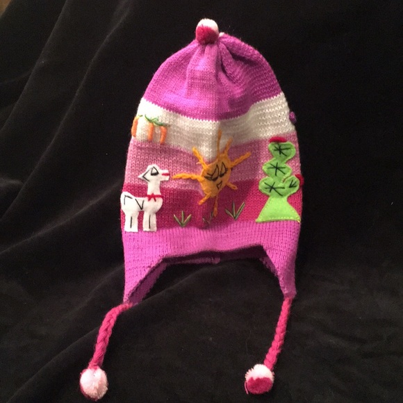 Kid Peruvian beanie - Picture 3 of 4